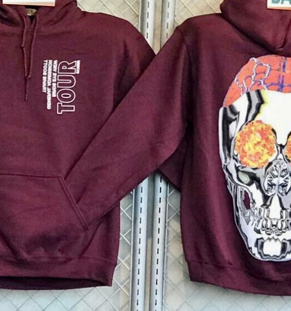 2017 Birds Eye View Concert Exclusive Hoodie (Maroon)