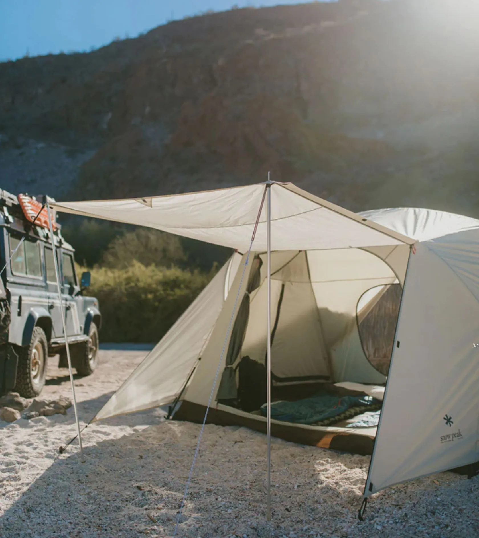 Alpha Breeze Tent Beige