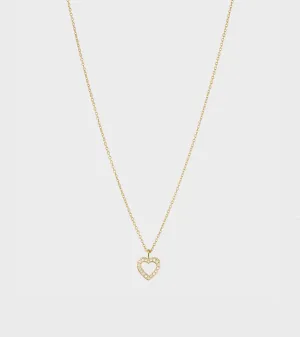 Amour Simple Necklace Gold