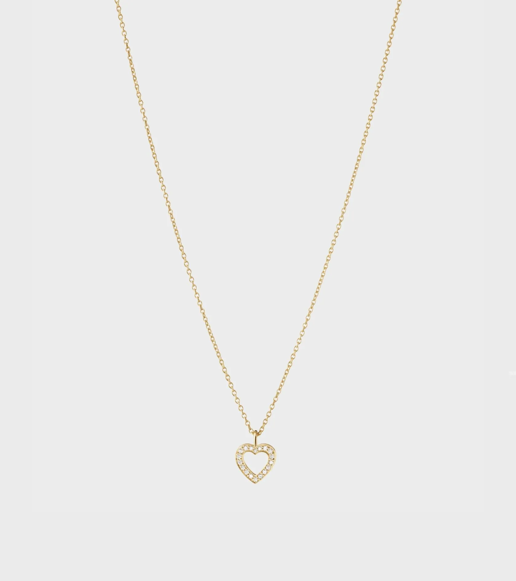 Amour Simple Necklace Gold