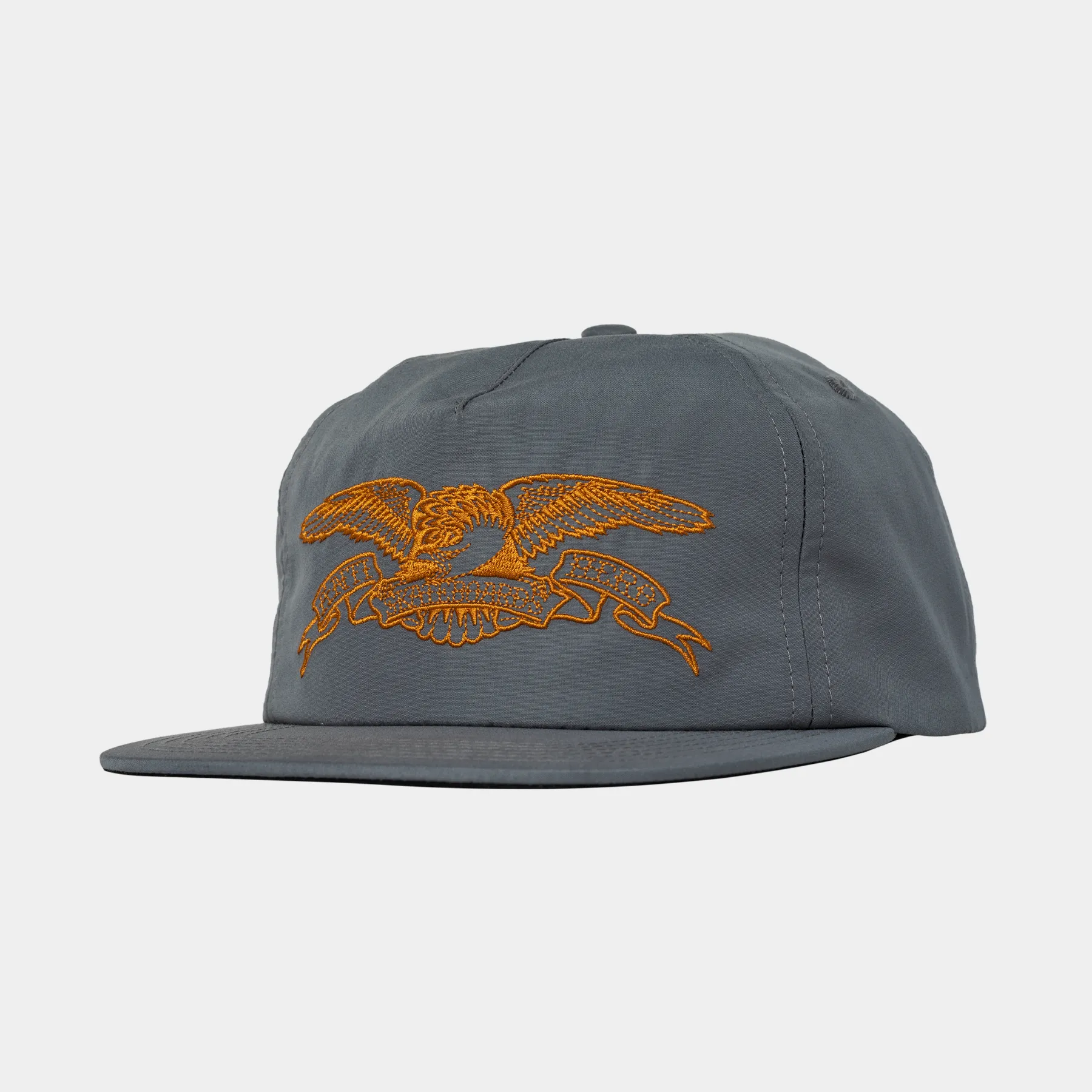 ANTI-HERO BASIC EAGLE HAT - CHARCOAL/ORANGE