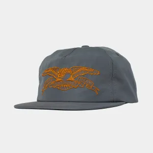 ANTI-HERO BASIC EAGLE HAT - CHARCOAL/ORANGE