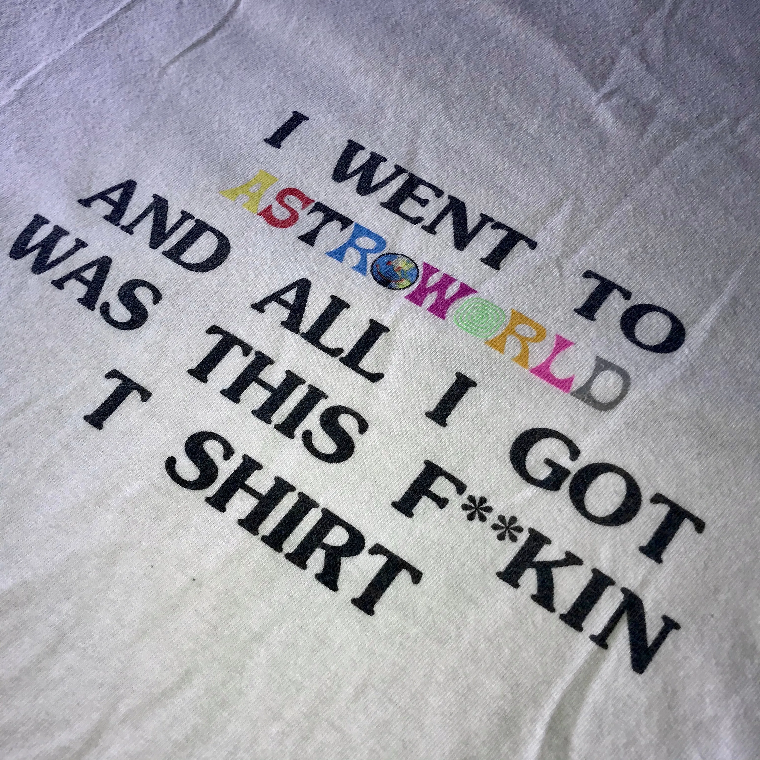 Astroworld 2018 ACL Exclusive All I Got Tee (White)