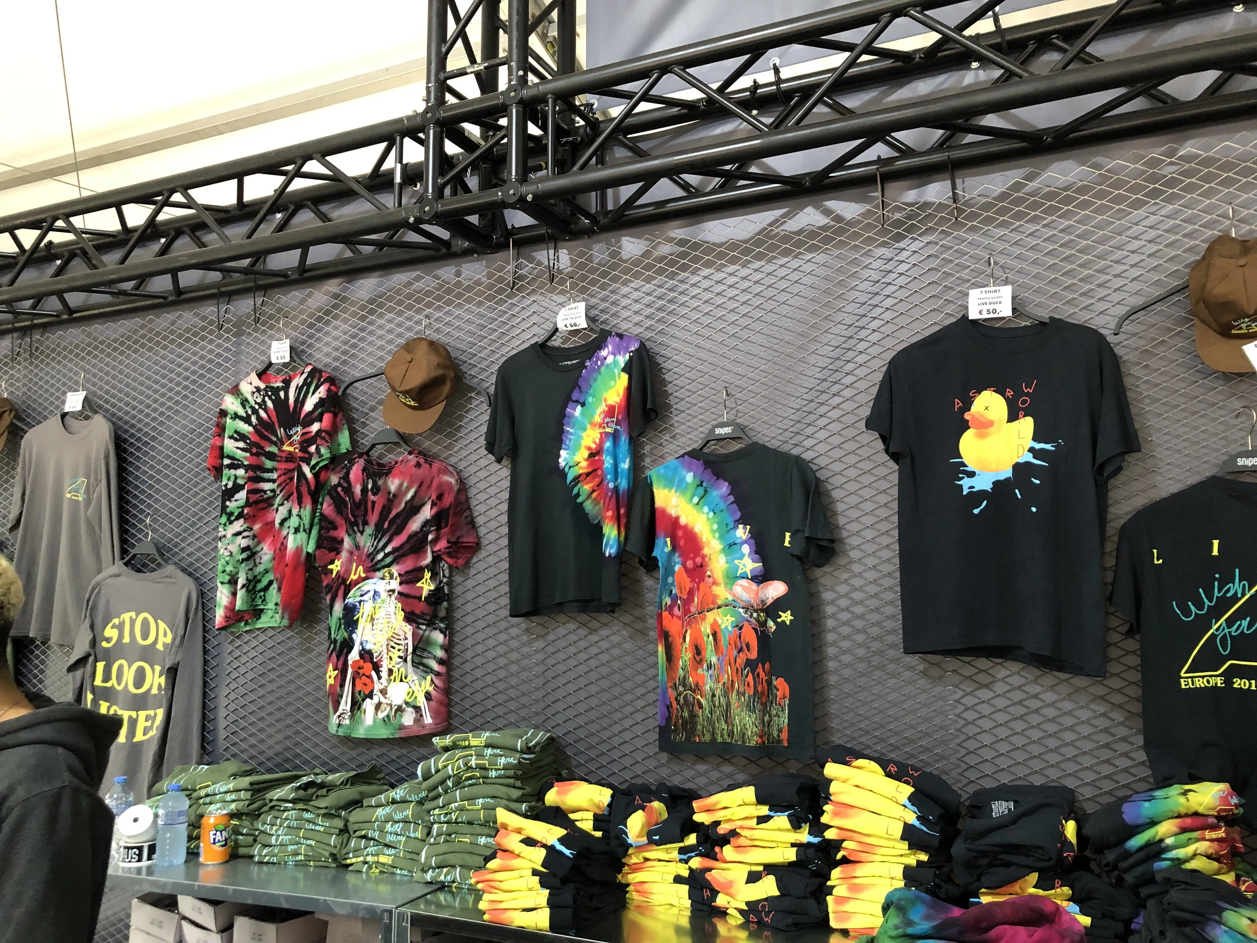 Astroworld 2019 Europe Tour Exclusive Tie Dye Tee