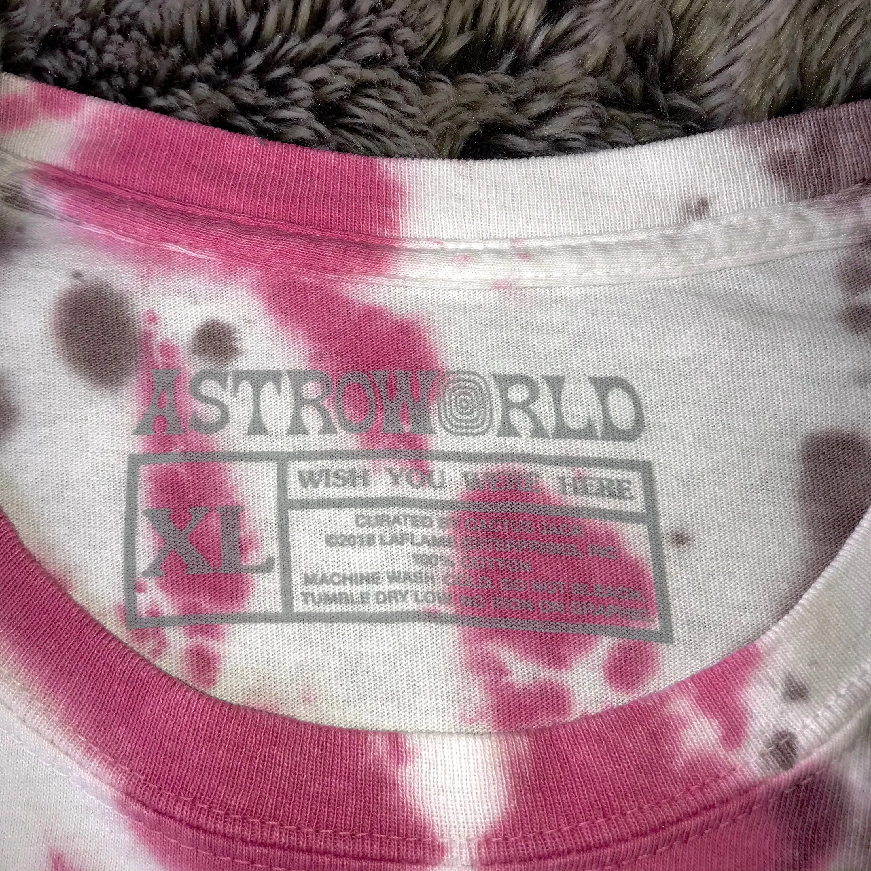 Astroworld Something in the Water Fest 2019 Tie Dye Tee