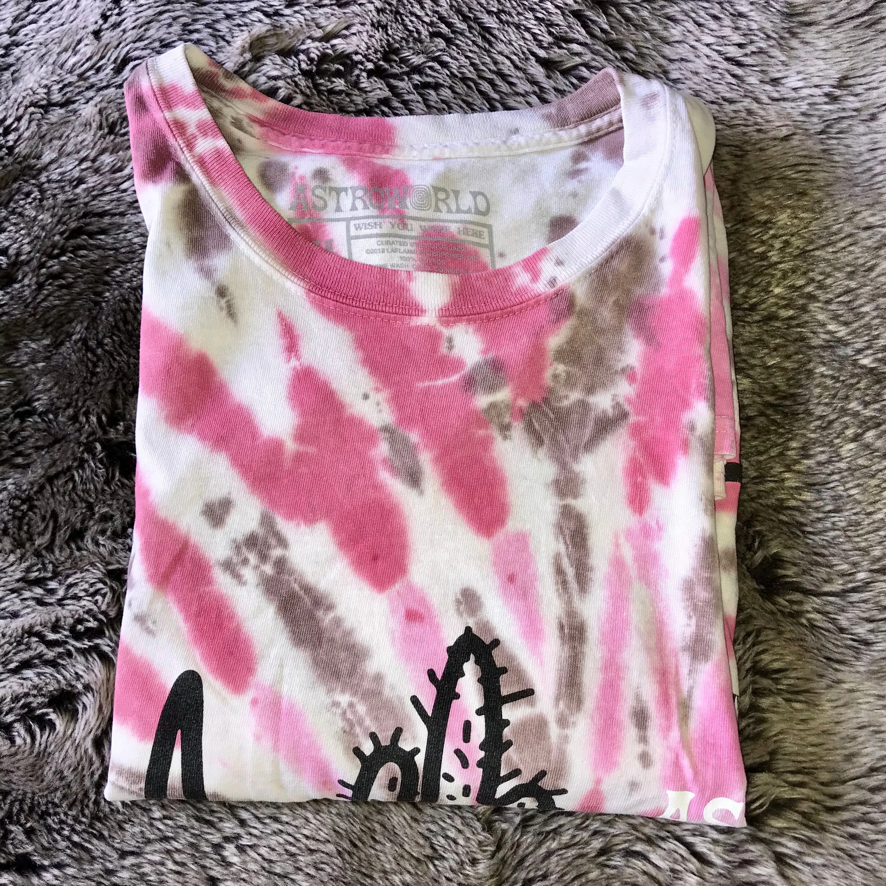 Astroworld Something in the Water Fest 2019 Tie Dye Tee