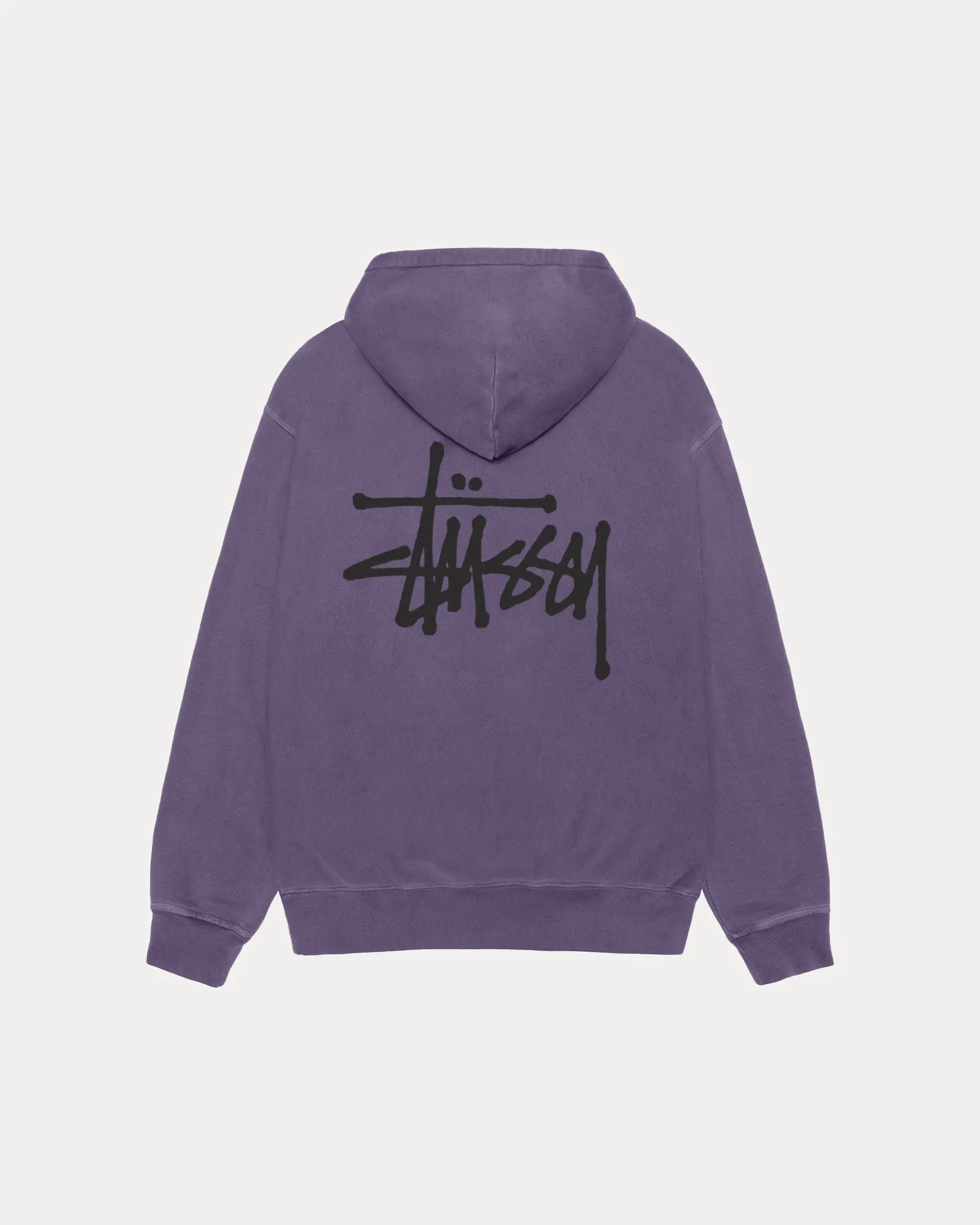 BASIC STSSY HOODIE PIGMENT DYED