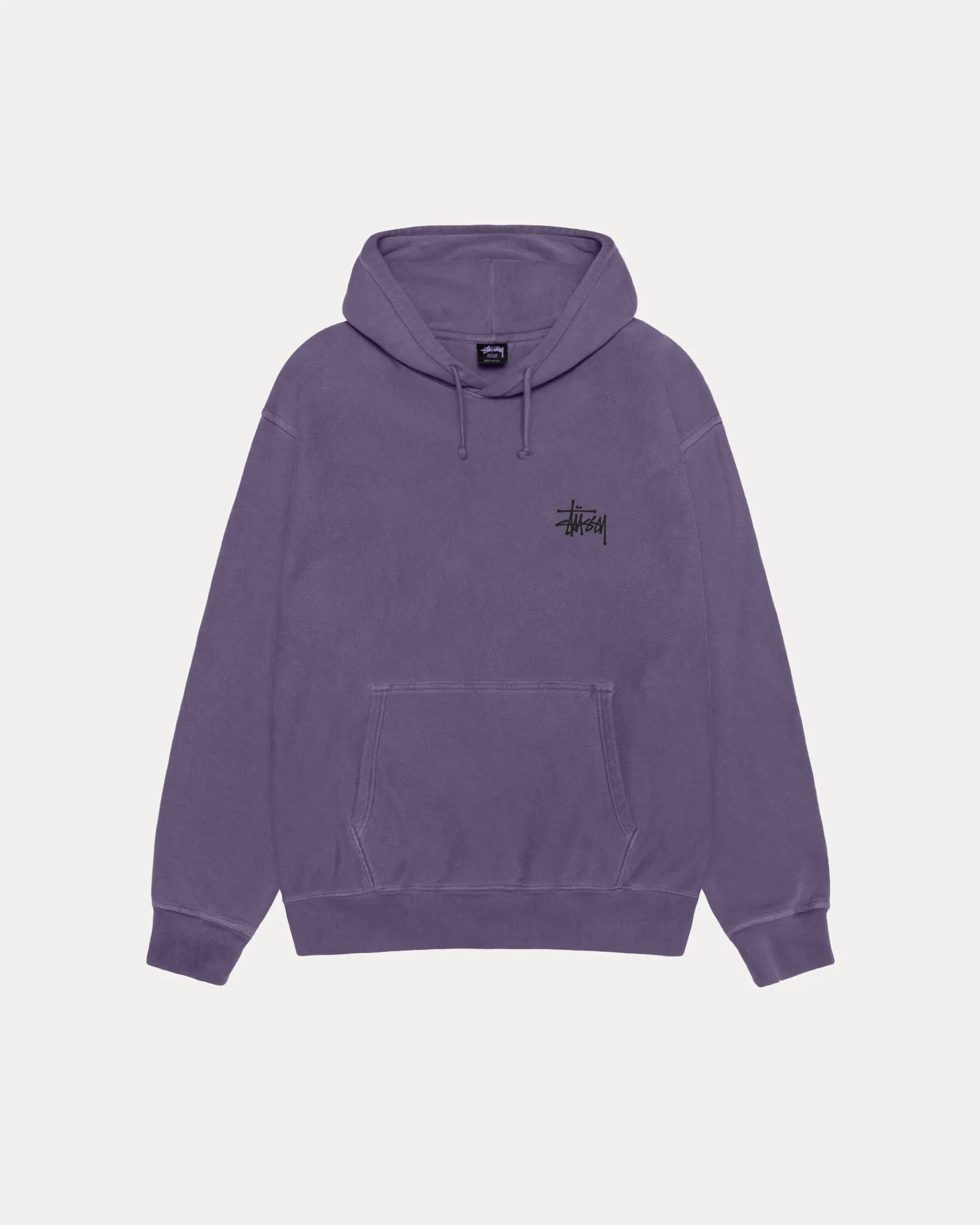 BASIC STSSY HOODIE PIGMENT DYED