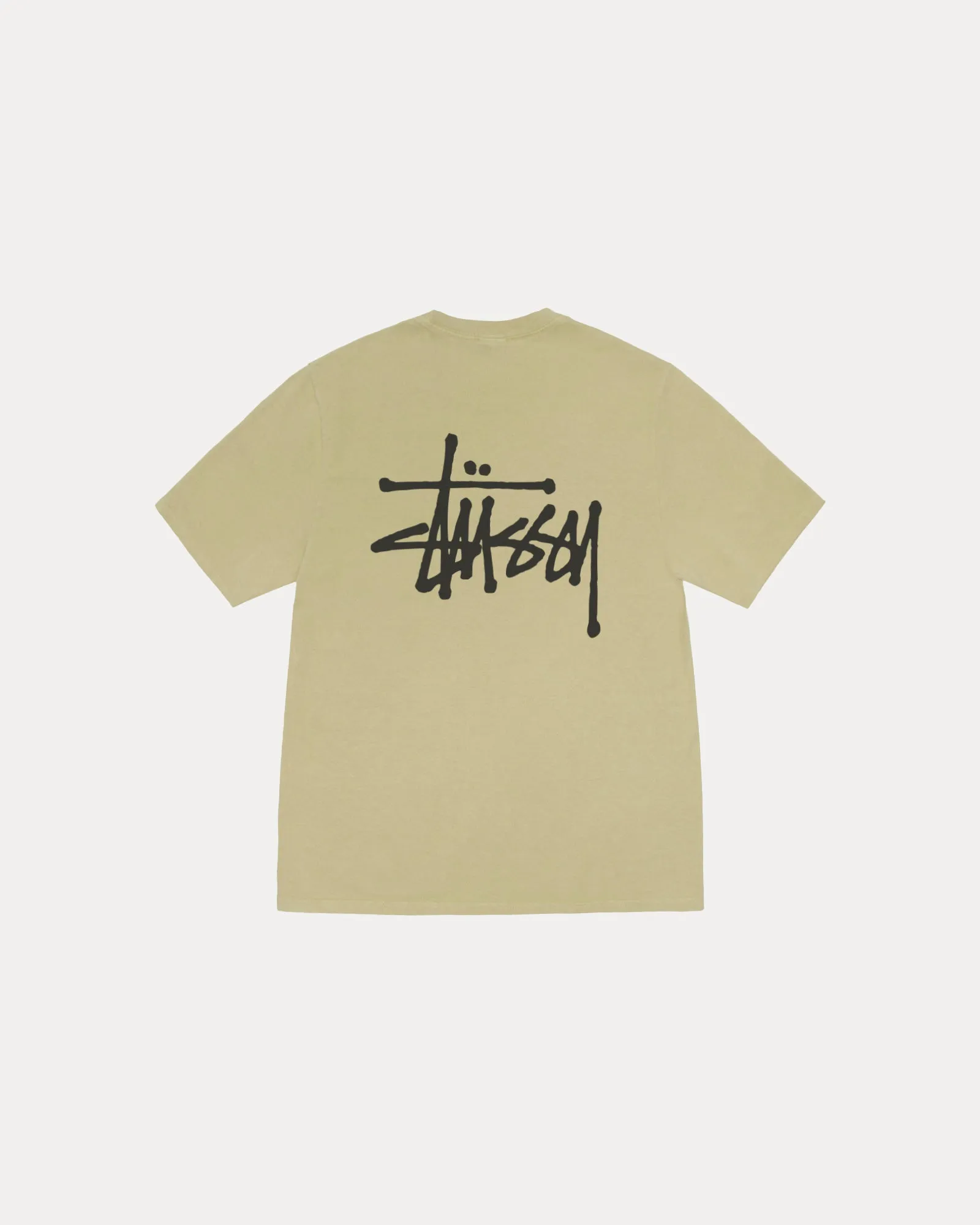 BASIC STSSY TEE PIGMENT DYED