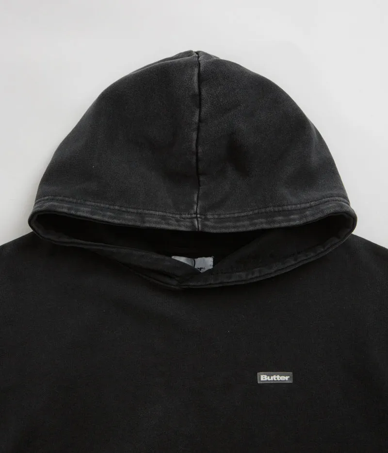 Butter Goods Basic Hoodie - Washed Black