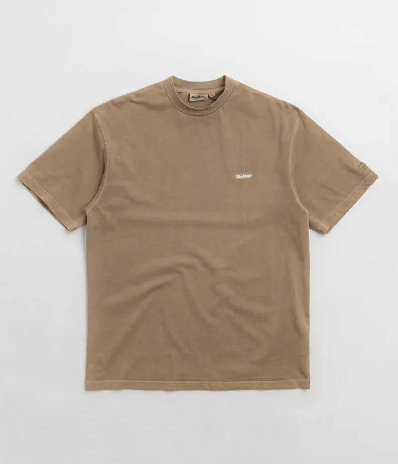 Butter Goods Basic T-Shirt - Washed Tan