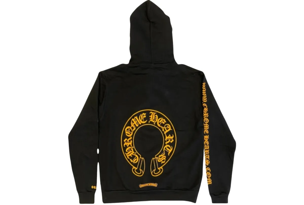 Chrome Hearts Online Exclusive HoodieBlack/Yellow