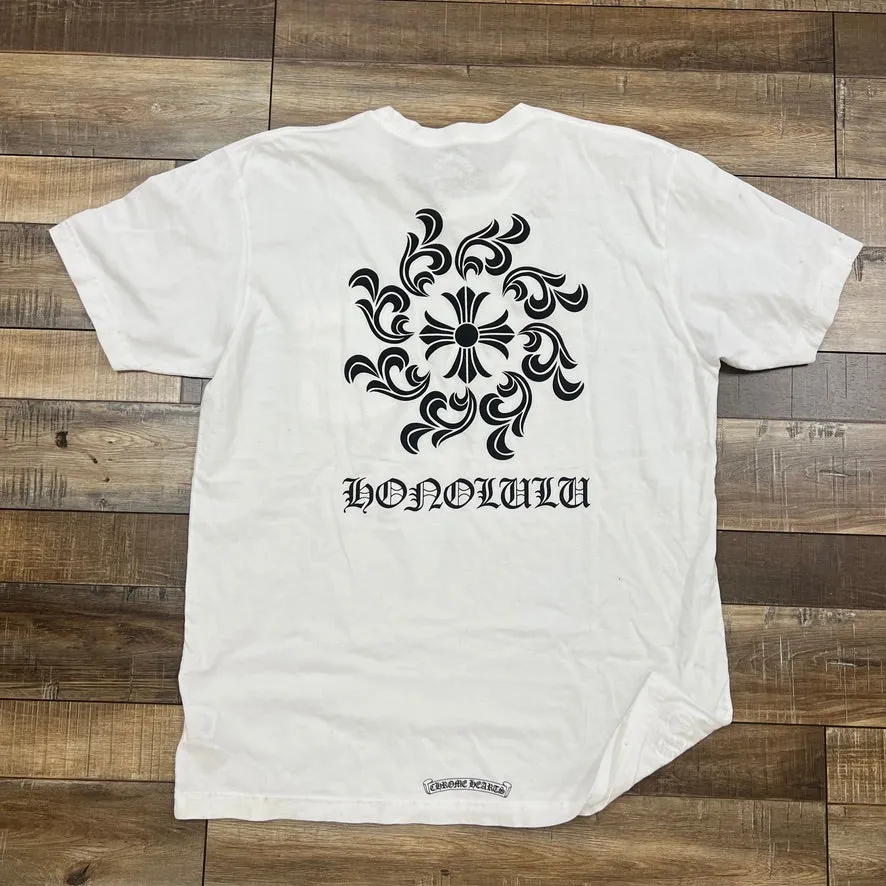 Chrome Hearts Spiral T-Shirt (Honolulu Exclusive) White