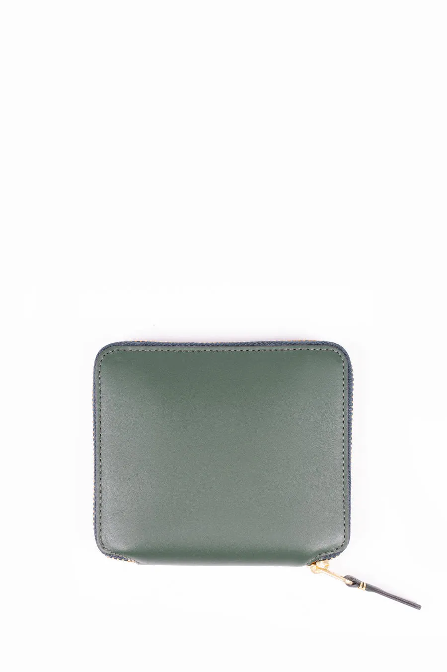 COMME DES GARCONS CLASSIC LEATHER LINE WALLET SA2100 BOTTLE GREEN