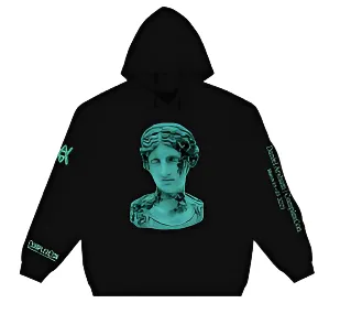 Daniel Arsham x Complexcon Eroded Hoodie Black