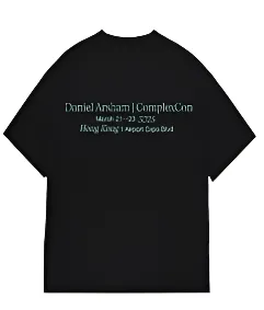 Daniel Arsham x Complexcon Eroded Tee Black