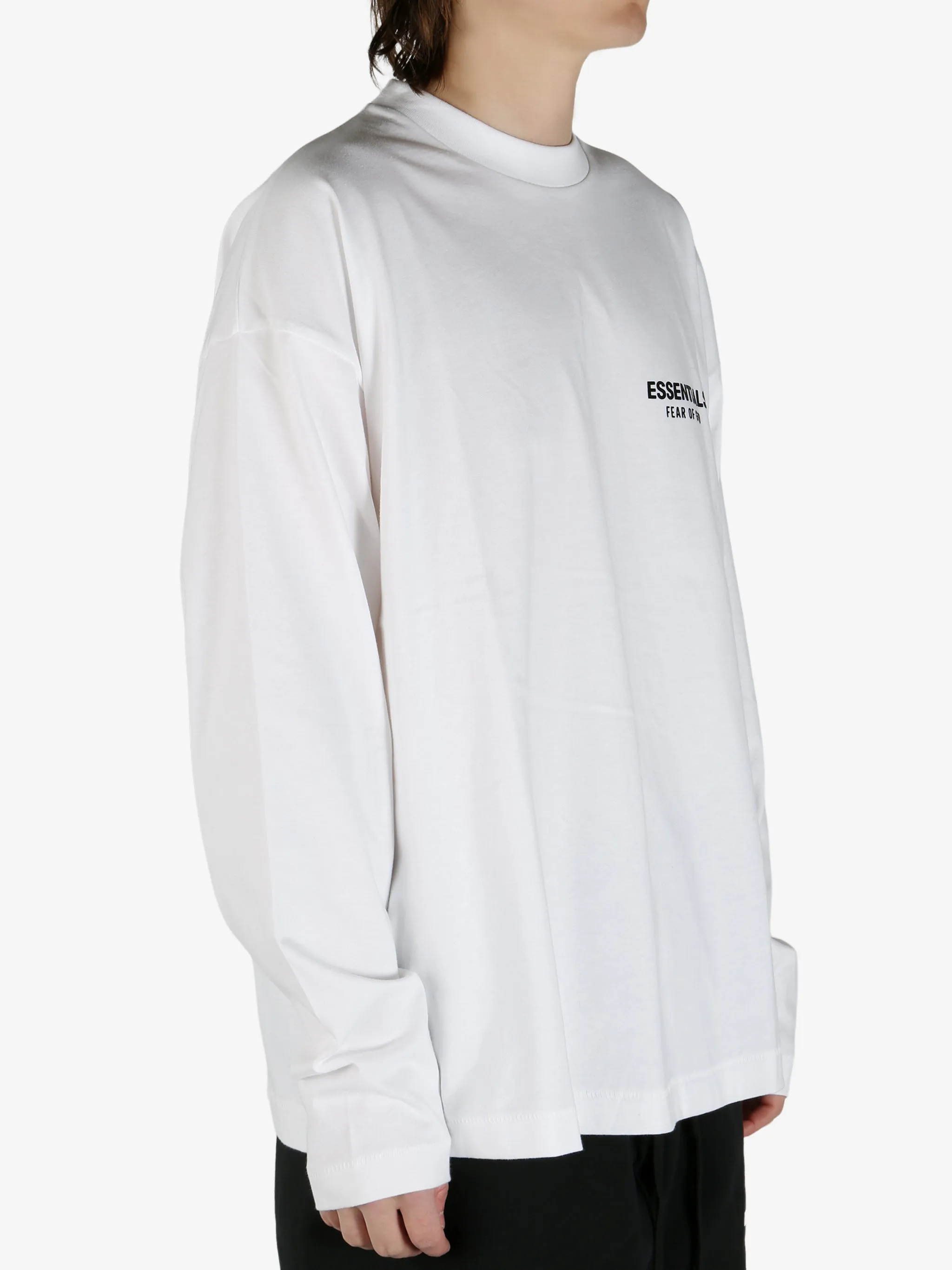 FEAR OF GOD ESSENTIALS - Men Classic Fit Long Sleeve T-Shirt