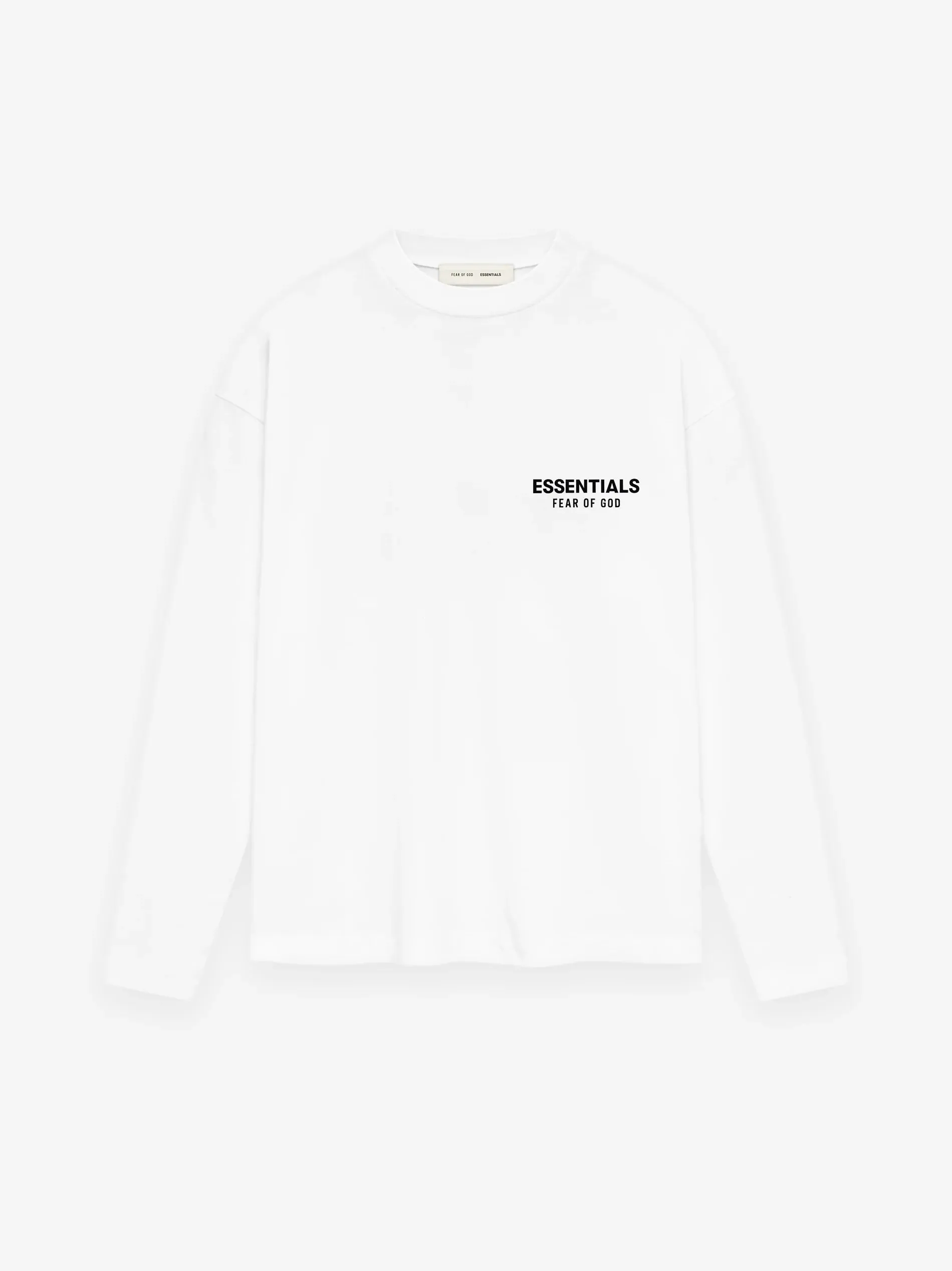FEAR OF GOD ESSENTIALS - Men Classic Fit Long Sleeve T-Shirt