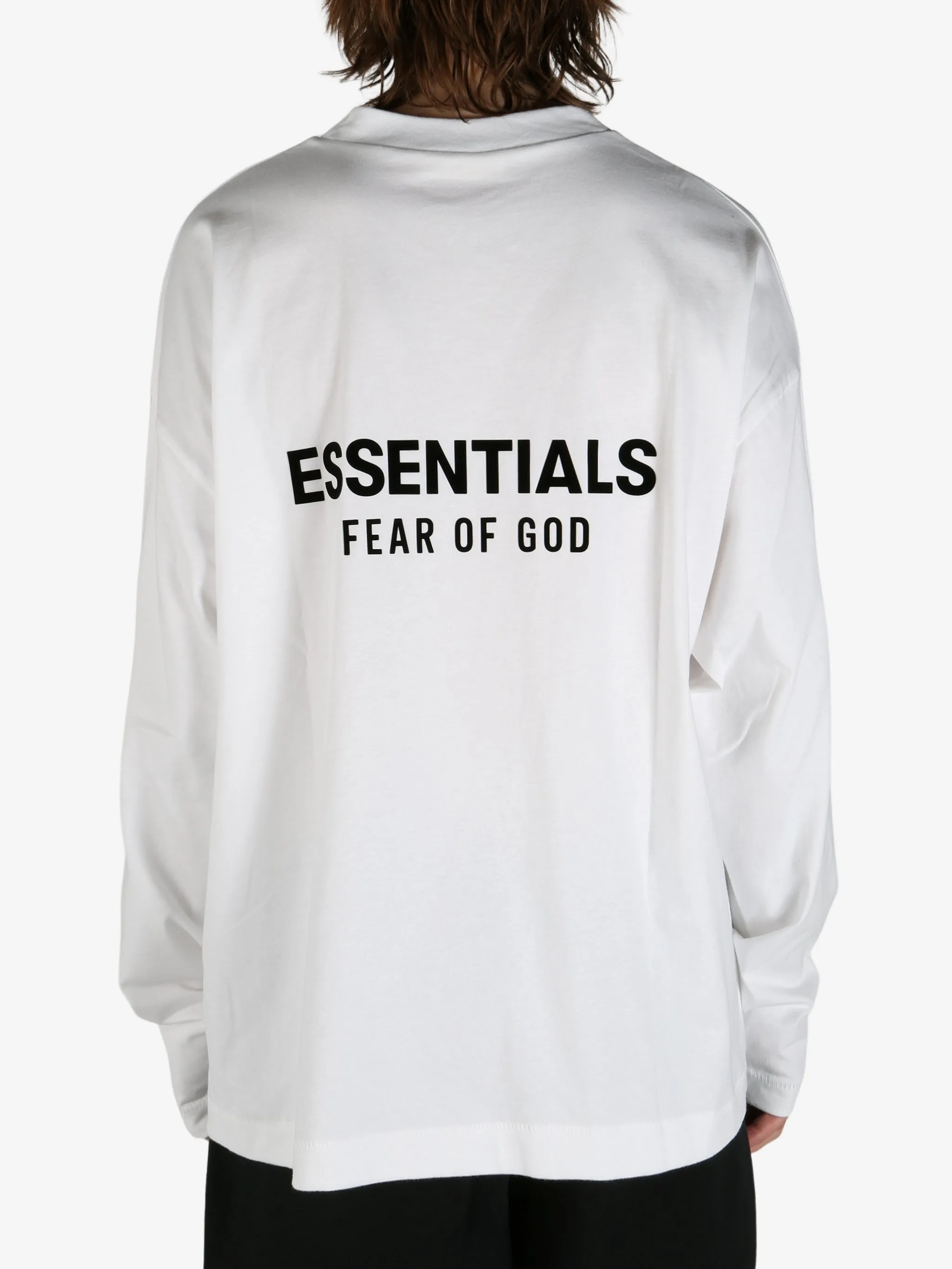 FEAR OF GOD ESSENTIALS - Men Classic Fit Long Sleeve T-Shirt