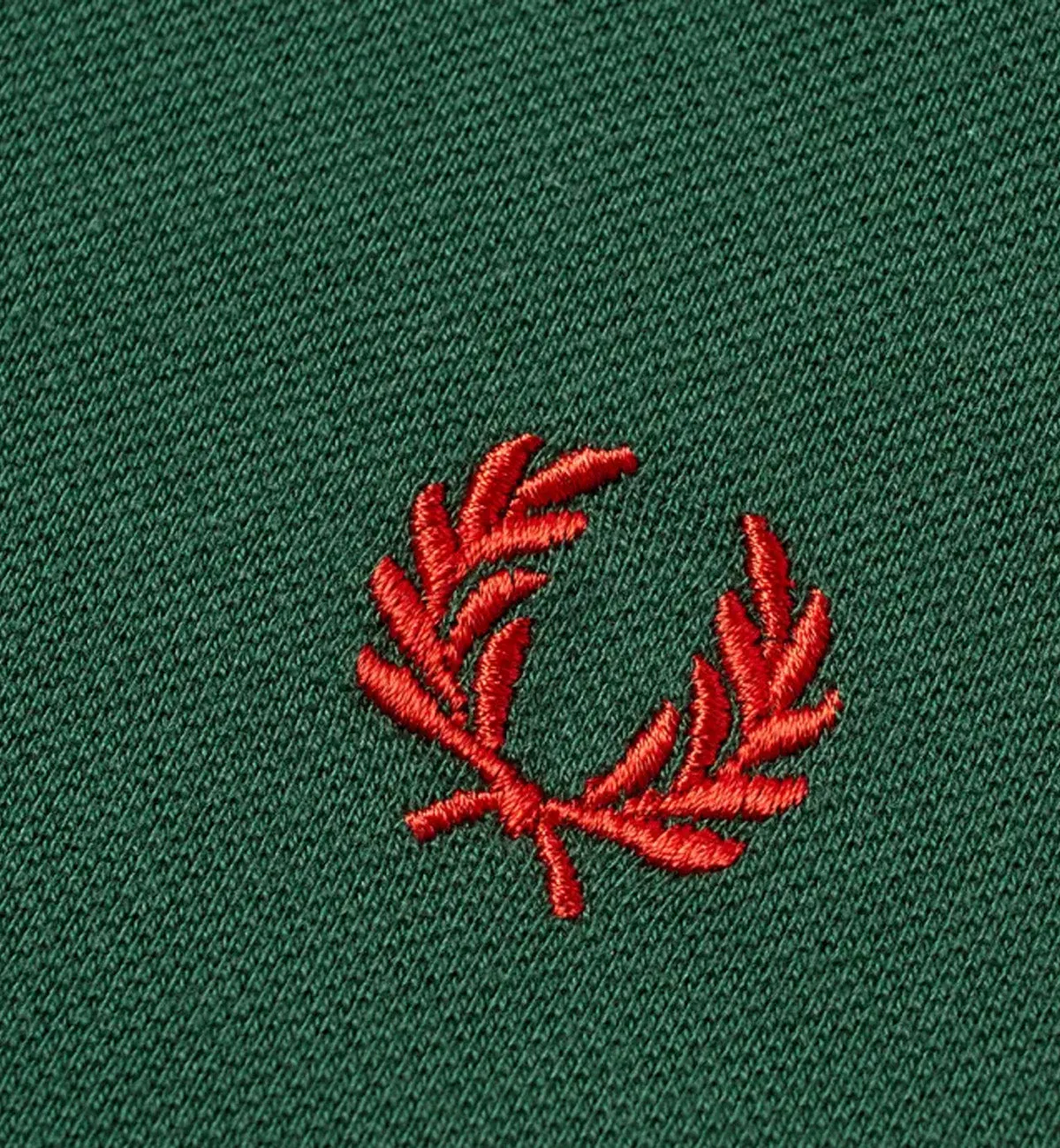 Fred Perry Red Mint Stripe Tartan Green Polo Shirt