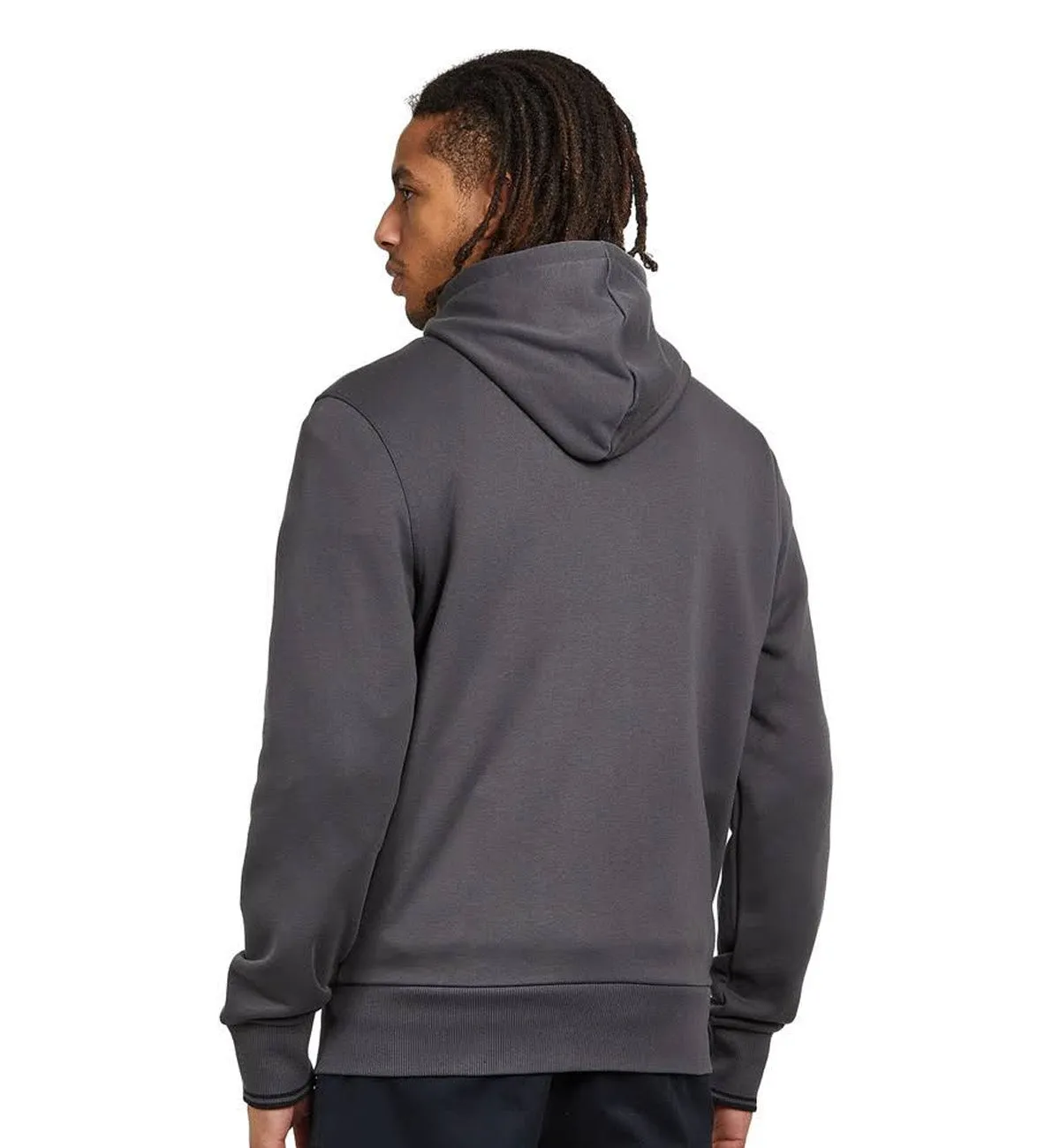 Fred Perry Twin Tipped Hooded Zip Sweatshirt SS23 (Grey)