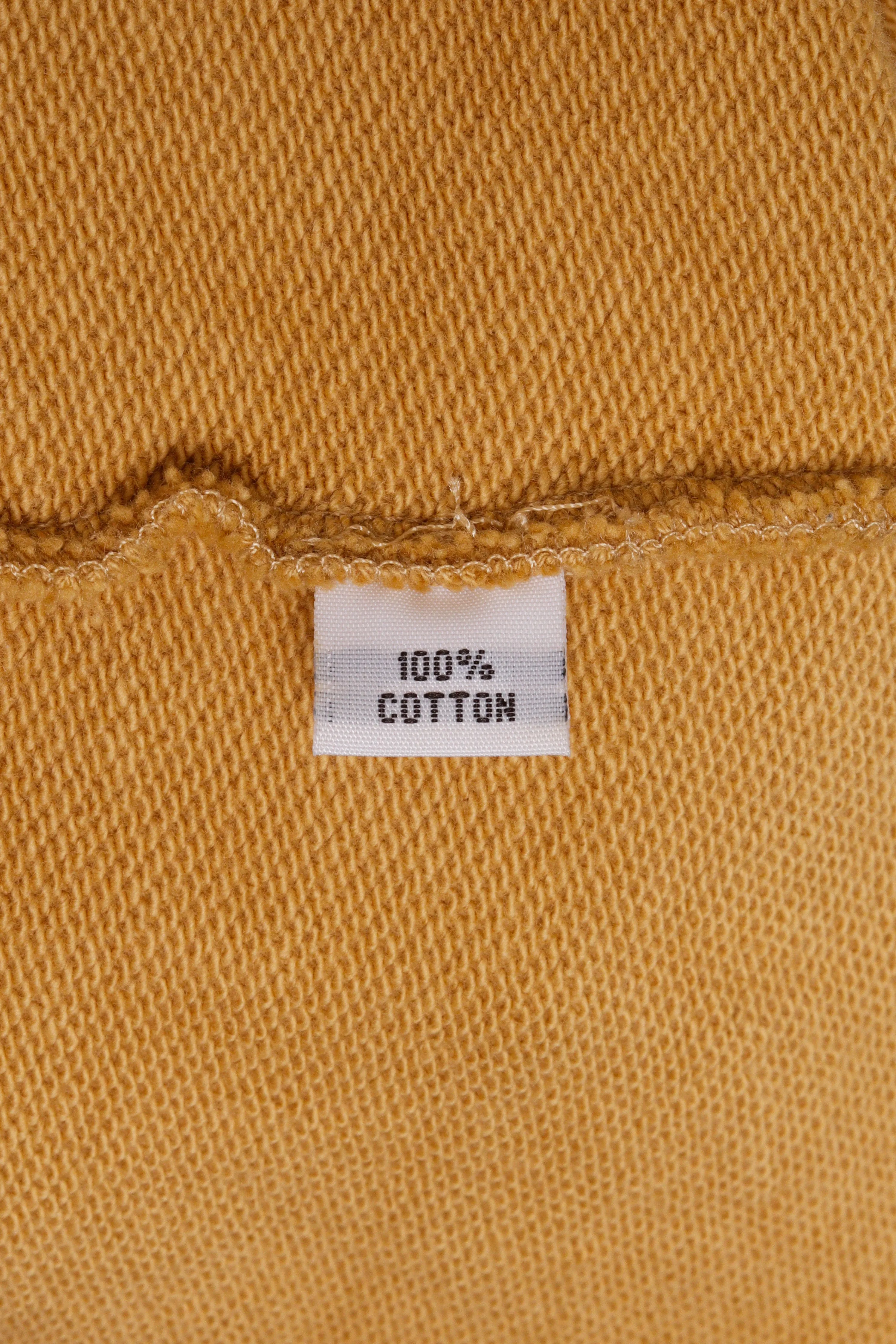 Head Of State FW22 'Underground Spiritual' Hooded Sweatshirt Yellow (2022)