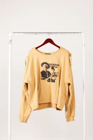 Head Of State FW22 'Underground Spiritual' Hooded Sweatshirt Yellow (2022)