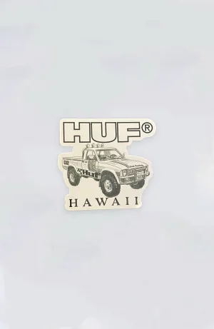 HUF - HUF Hawaii 4X4 Sticker