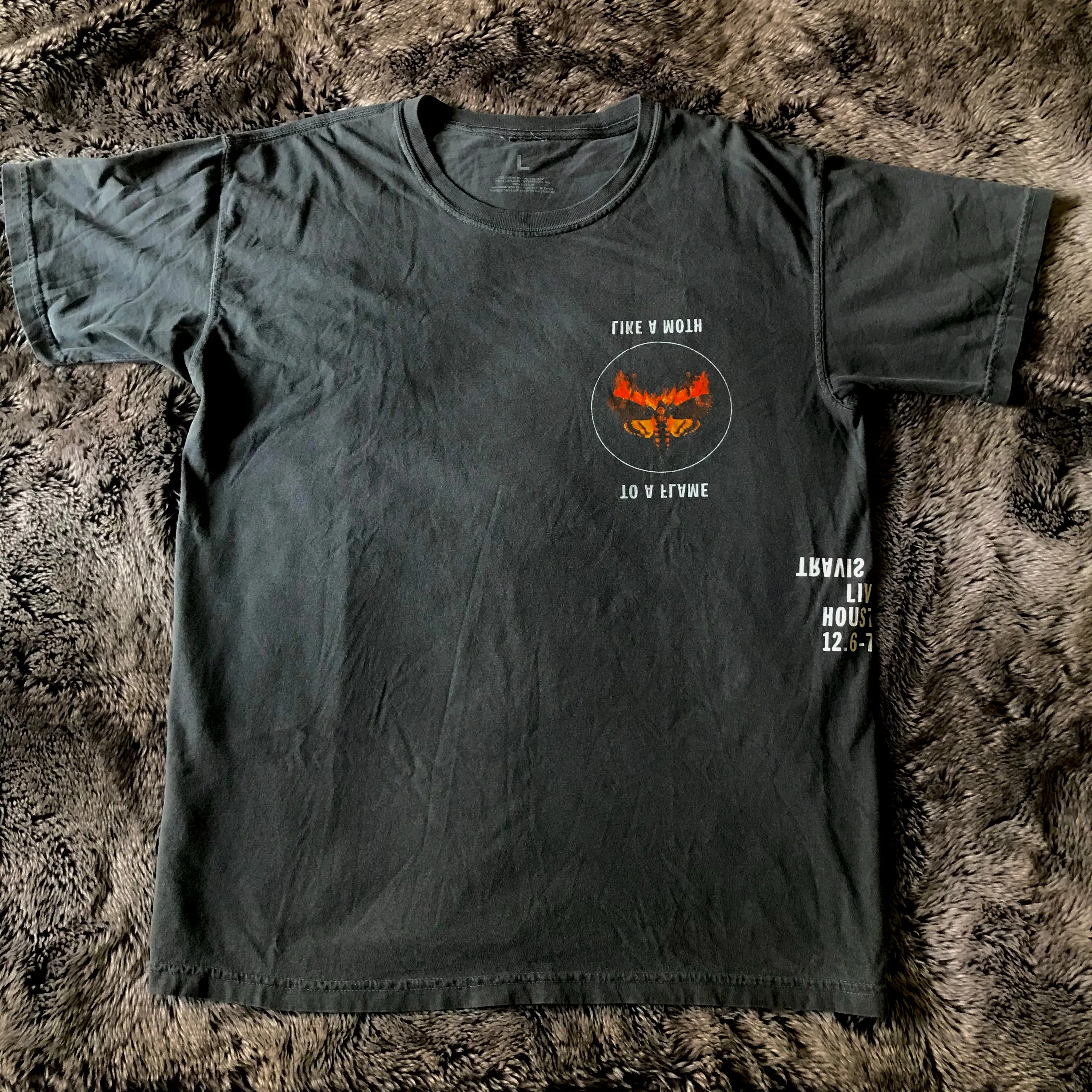 Like A Moth To A Flame 2017 Houston Exclusive Tee