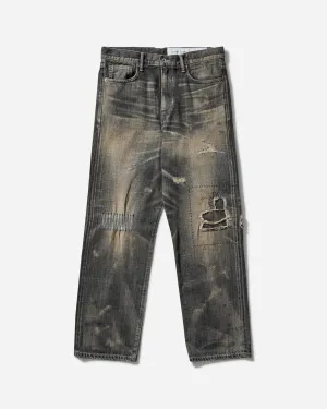 Men's Savage Denim DP Basic Pants Black