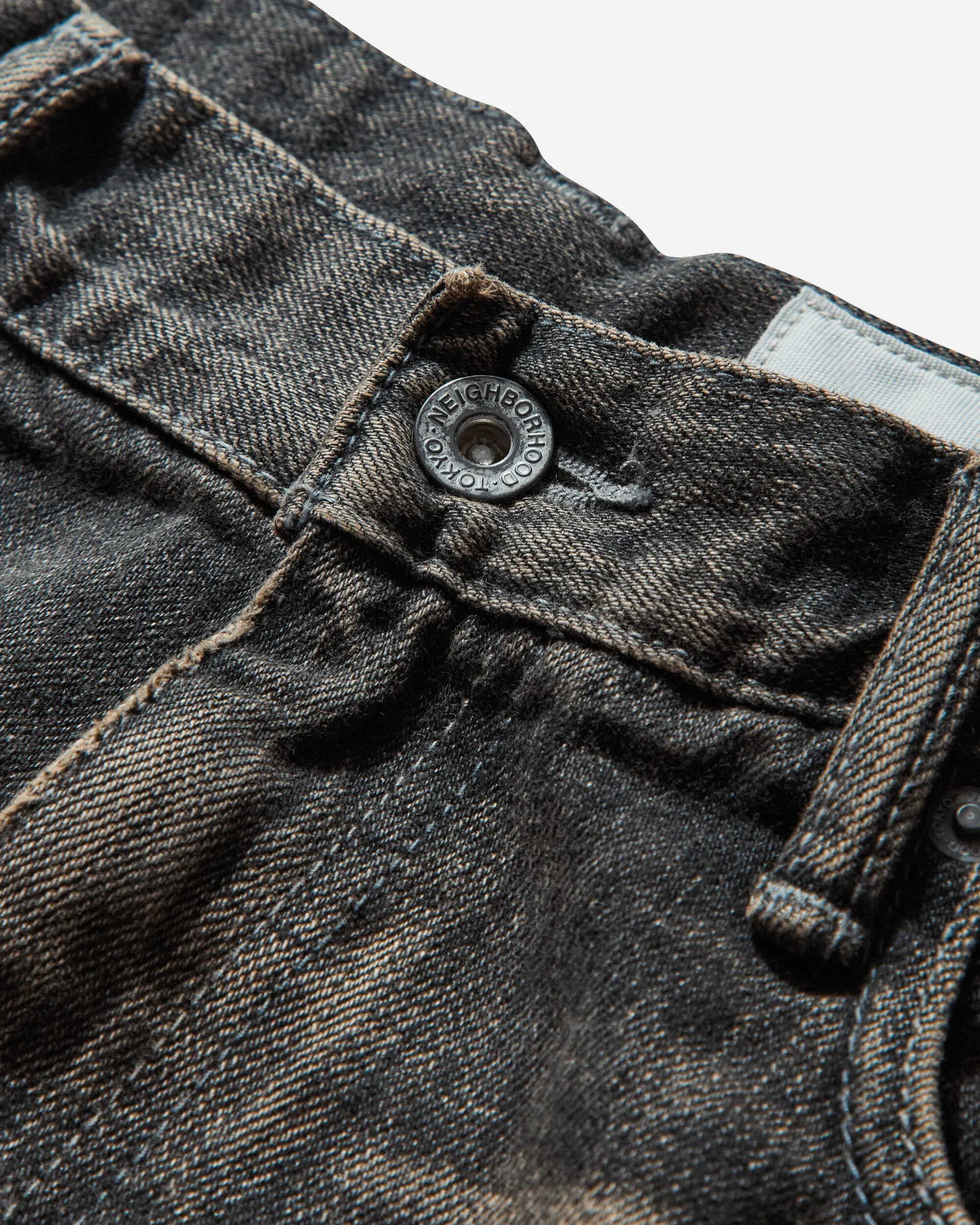 Men's Savage Denim DP Basic Pants Black
