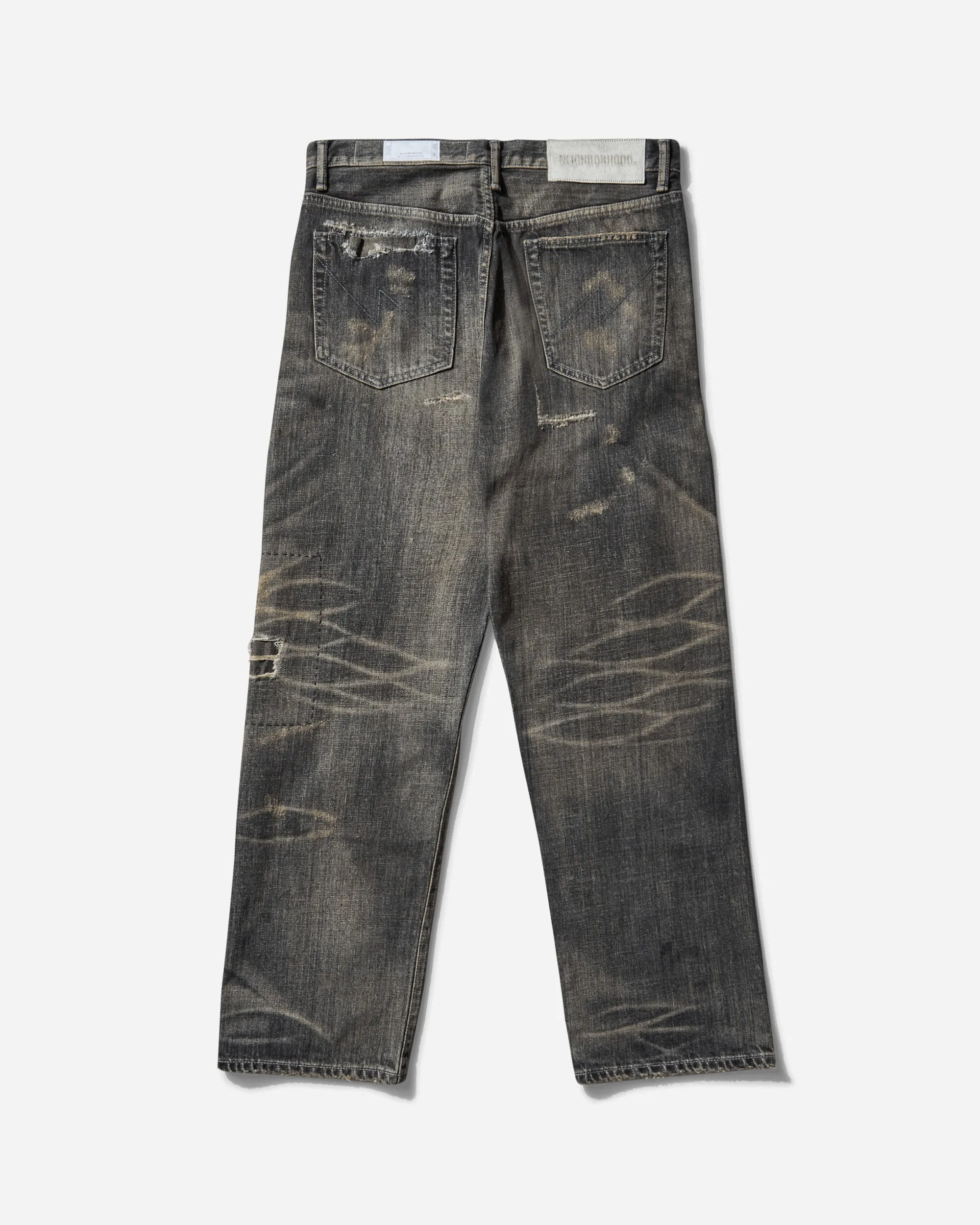 Men's Savage Denim DP Basic Pants Black