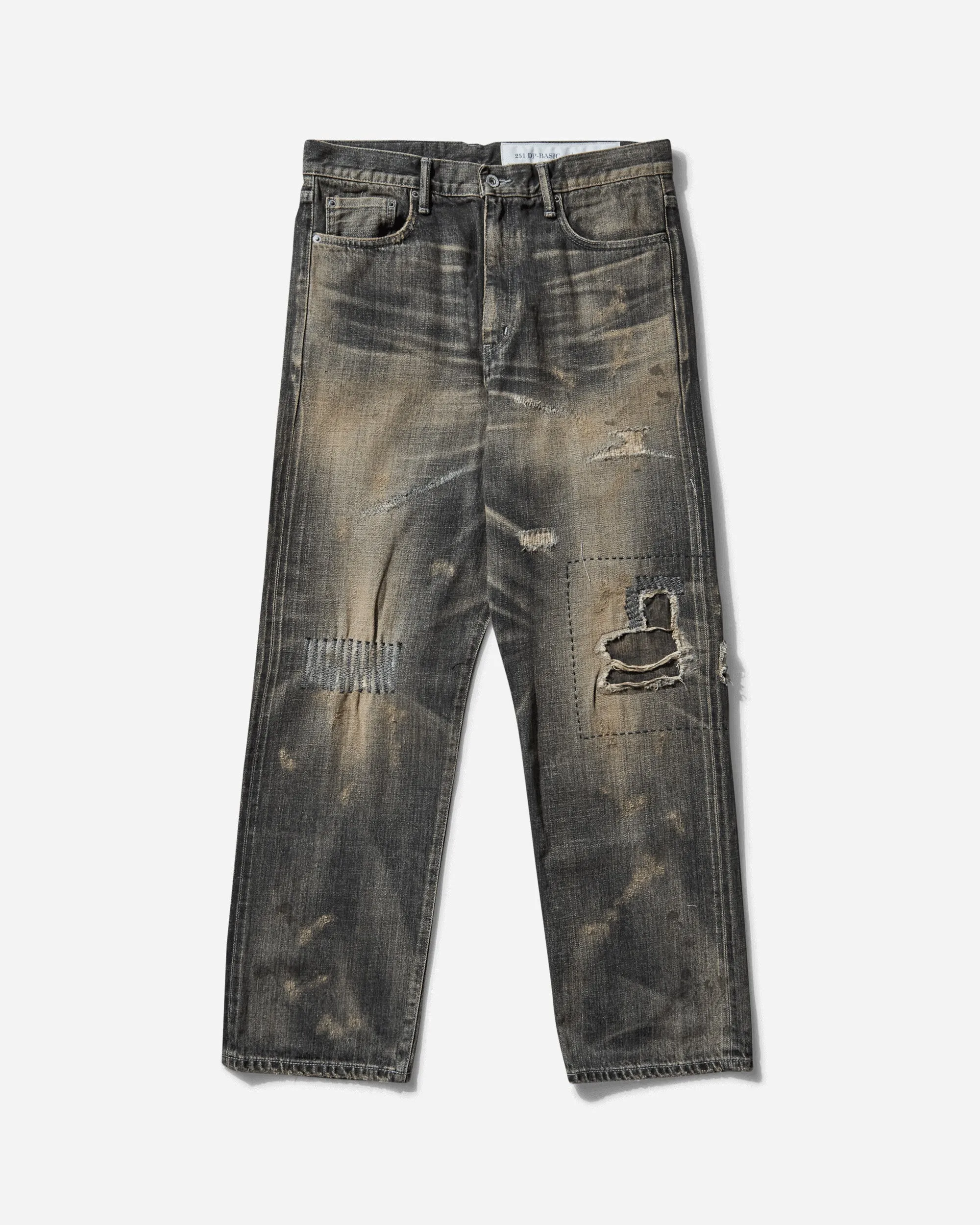 Men's Savage Denim DP Basic Pants Black