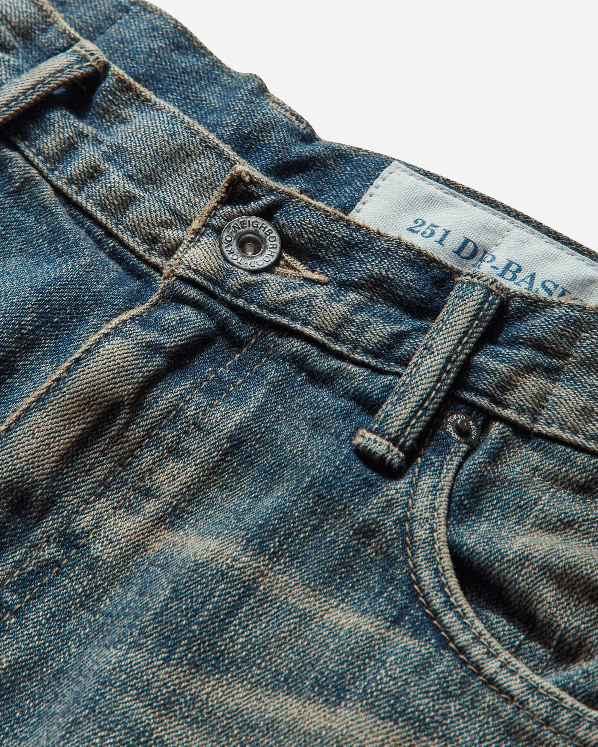 Men's Savage Denim DP Basic Pants Indigo