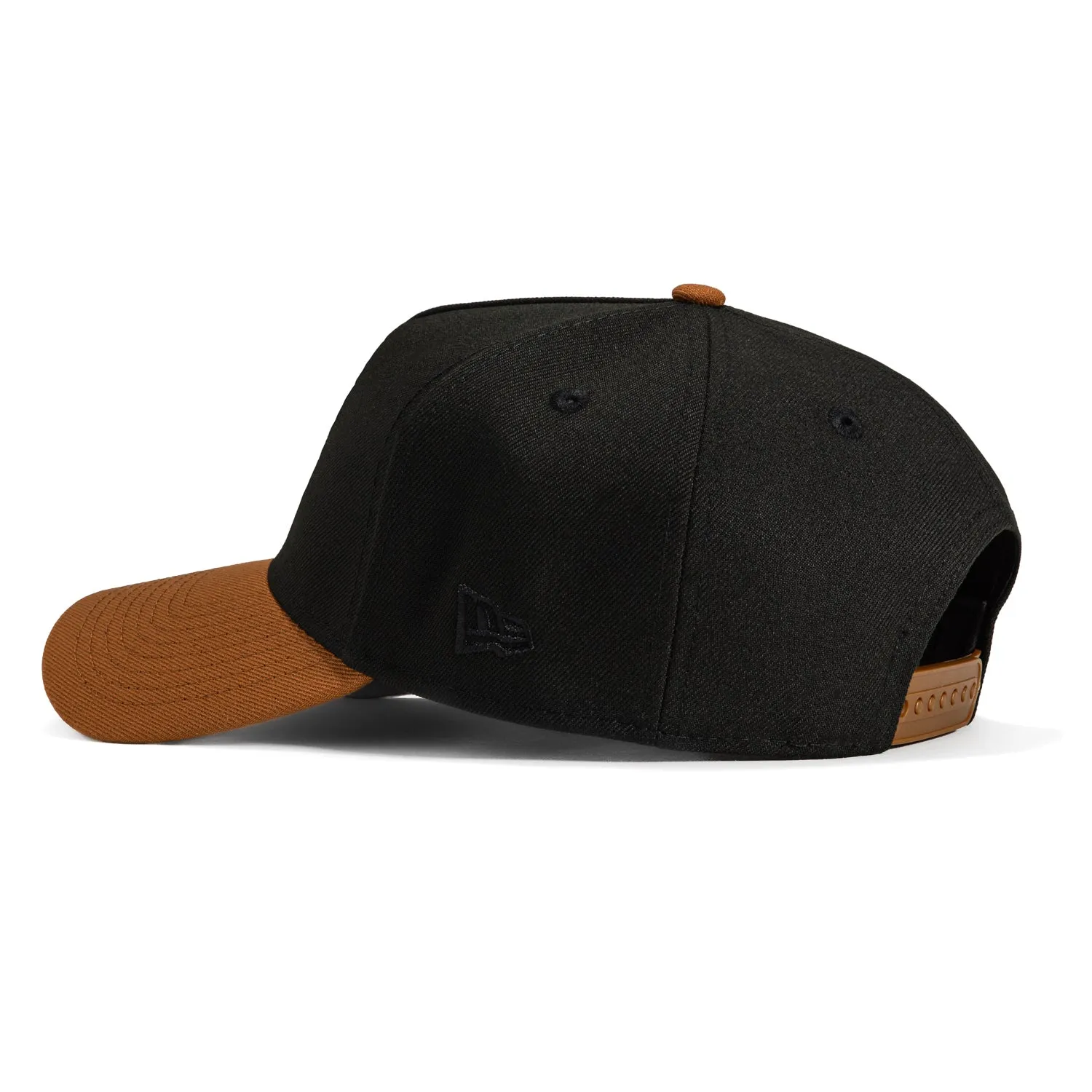 New Era 9Forty A-Frame Arizona Diamondbacks Inaugural Patch Snapback D Hat - Black. Brown