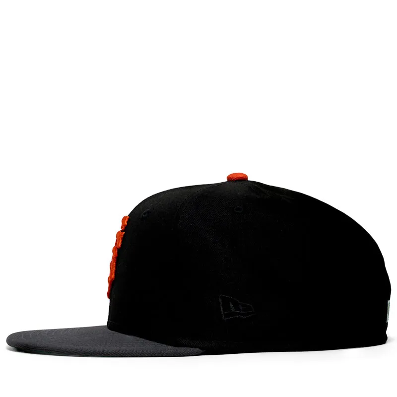 New Era x Politics San Francisco Giants 59FIFTY Fitted Hat - Black/Grey