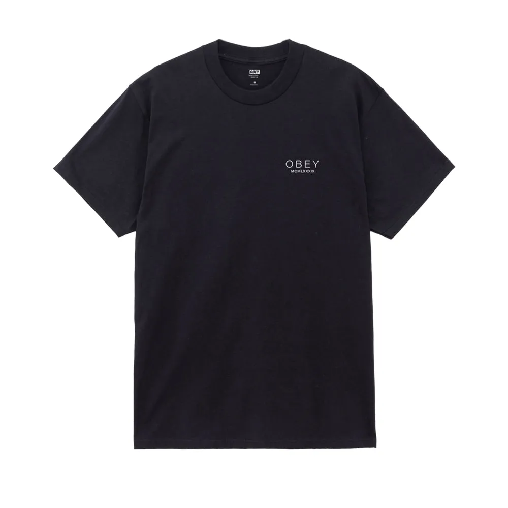 OBEY BELLA MAXIMUS TEE // BLACK