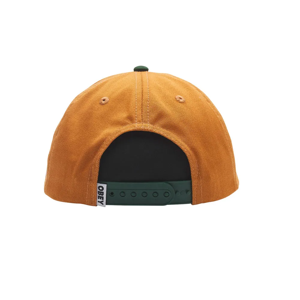 OBEY DISCO DUCK 6 PANEL SNAPBACK // BROWN SUGAR MULTI