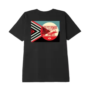 OBEY ENDLESS POWER TEE // BLACK