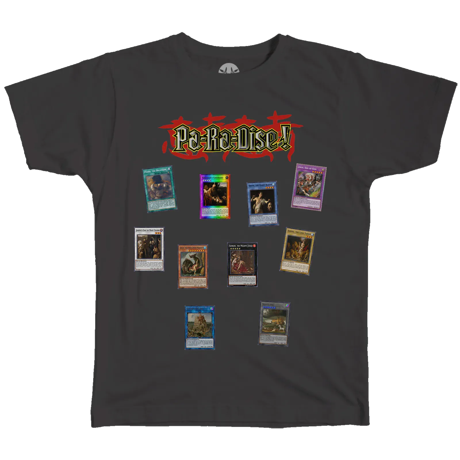 Paradise NYC Pa-Ra-Dise! Bible Cards Tee // Black