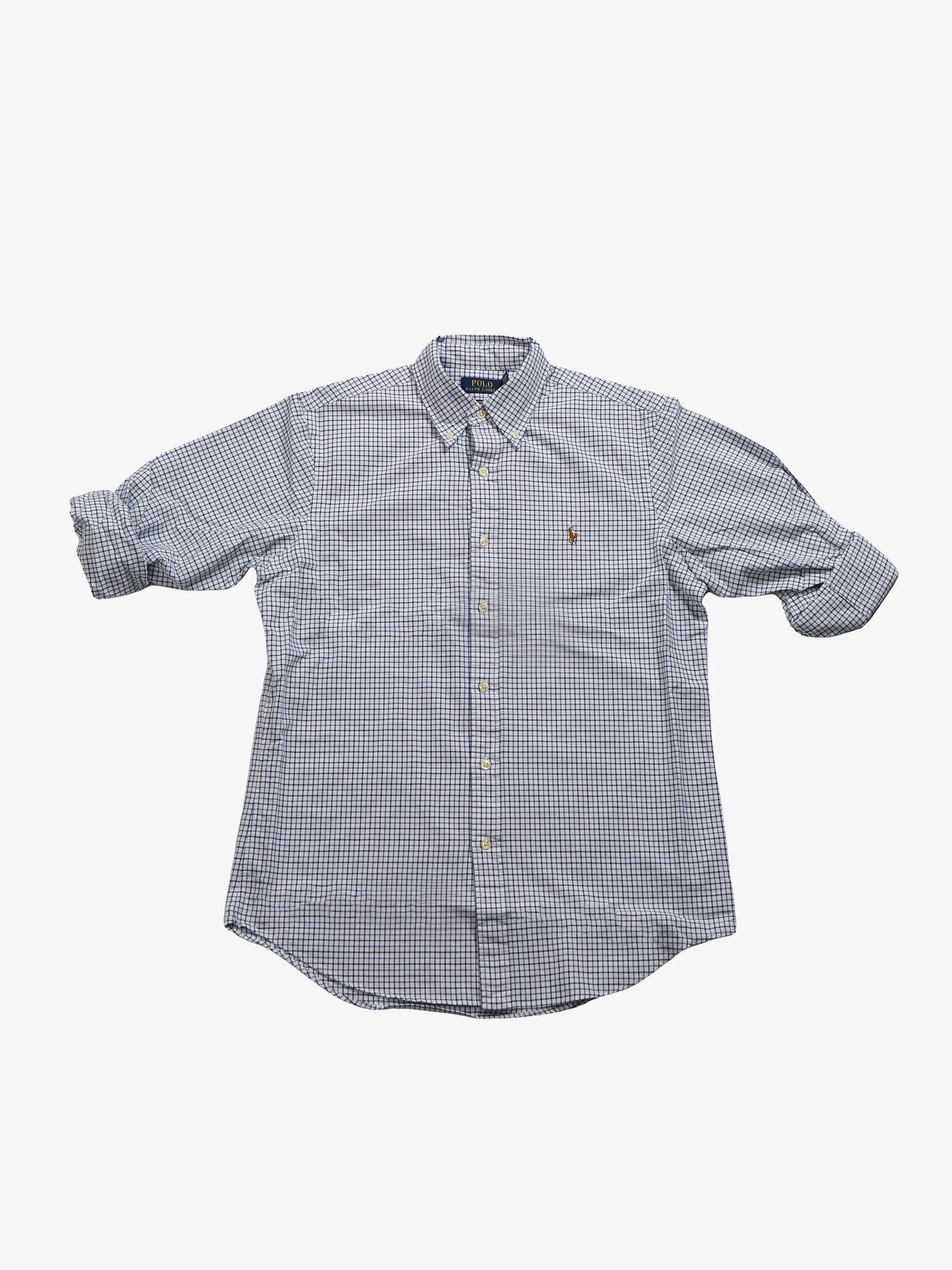 POLO RALPH LAUREN - Men Long Sleeve Plaid Classic Fit Sport Shirt