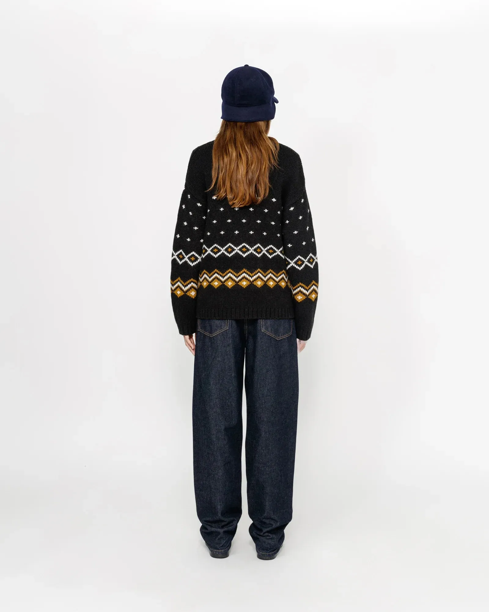 Roll Neck Fairisle Sweater