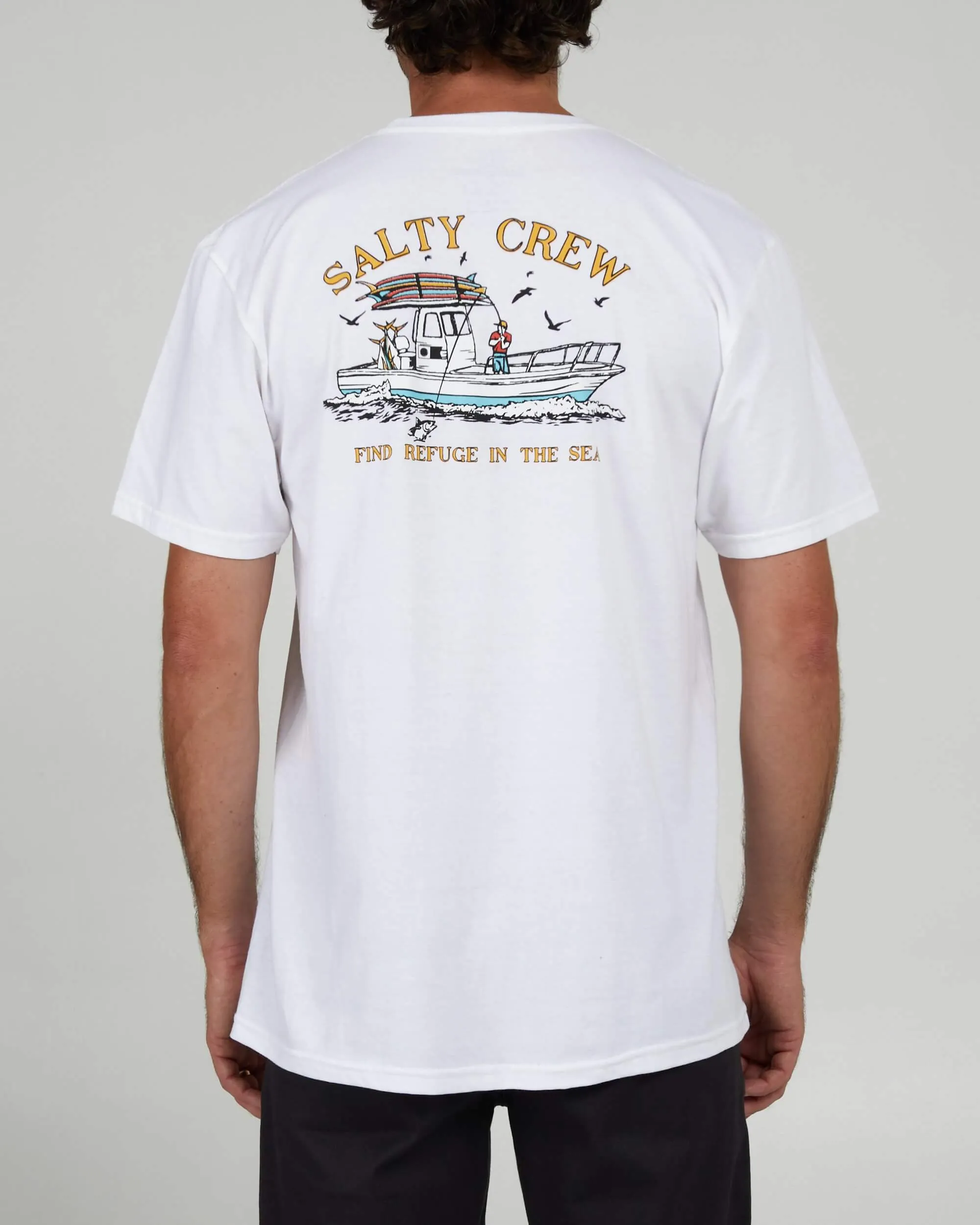 SALTY CREW FISH ON CLASSIC S/S TEE | CAMISETA SURFERA