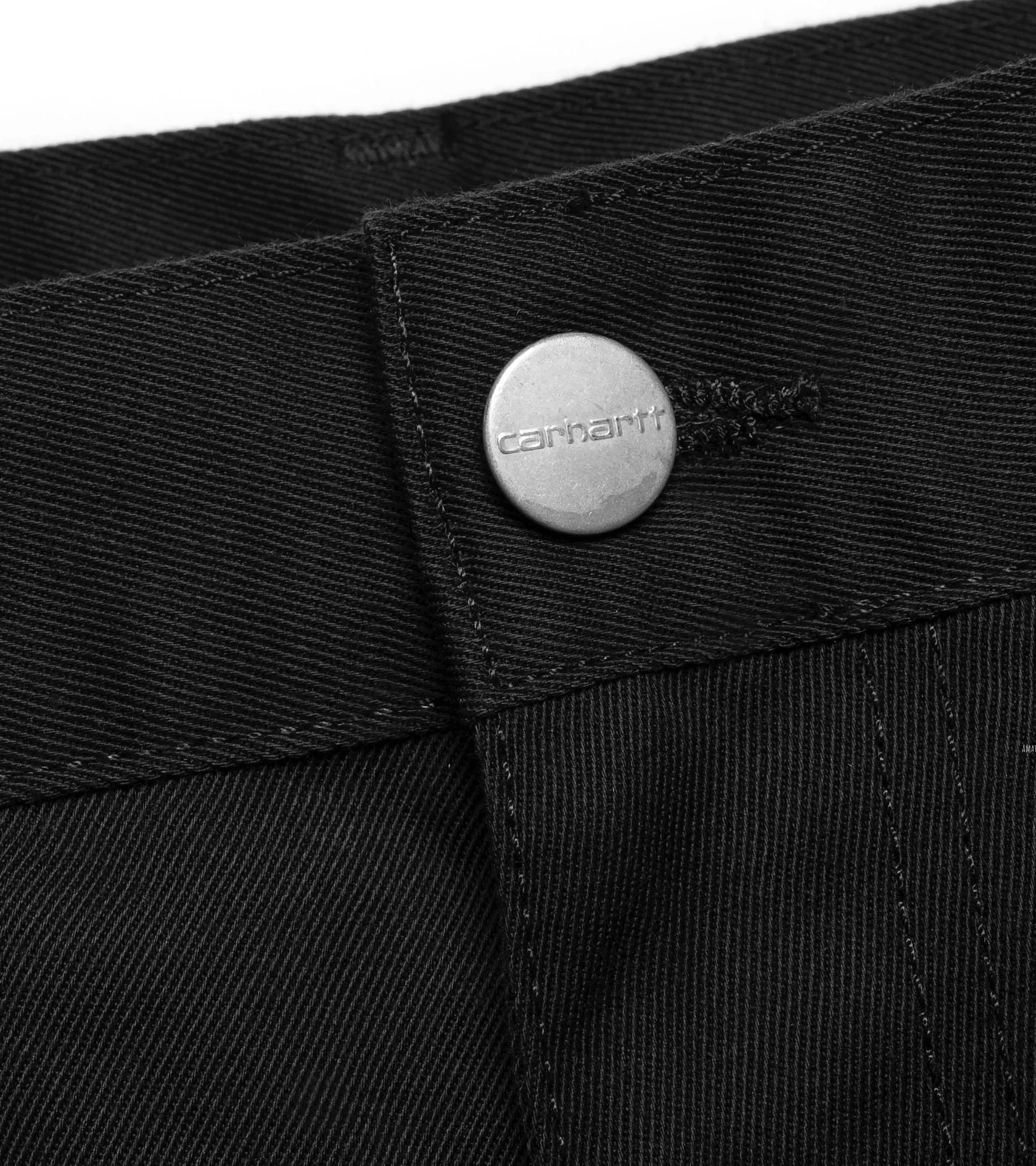 Simple Pant Denison Twill Black