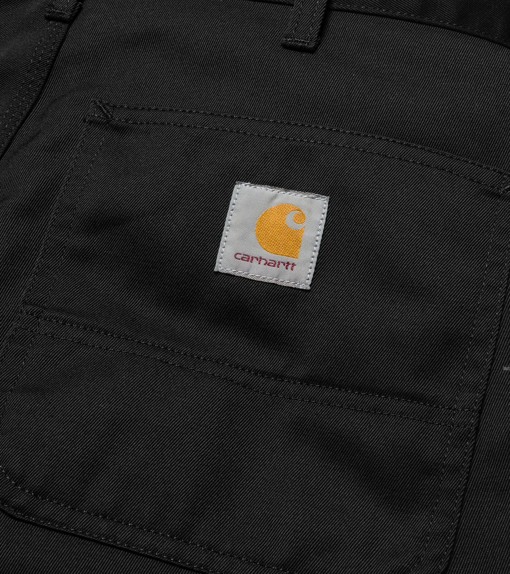 Simple Pant Denison Twill Black