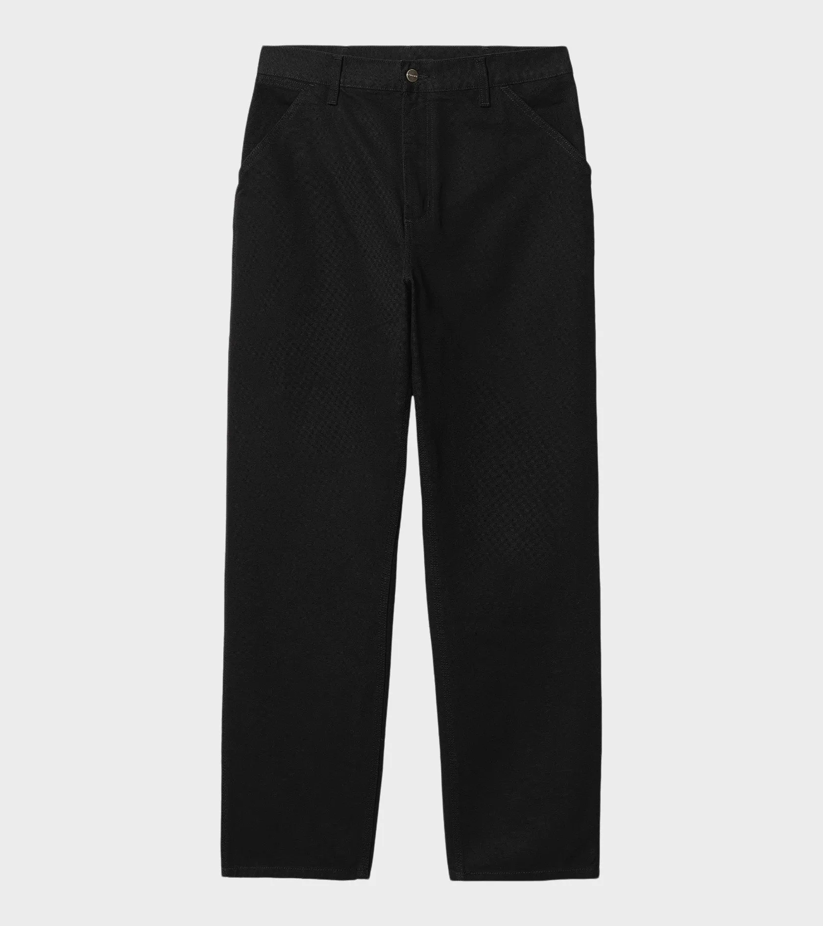 Simple Pant Rinsed Black