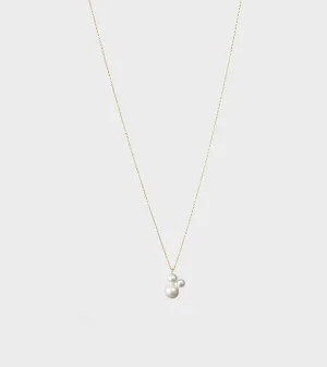 Stellari Simple Necklace Freshwater Pearls