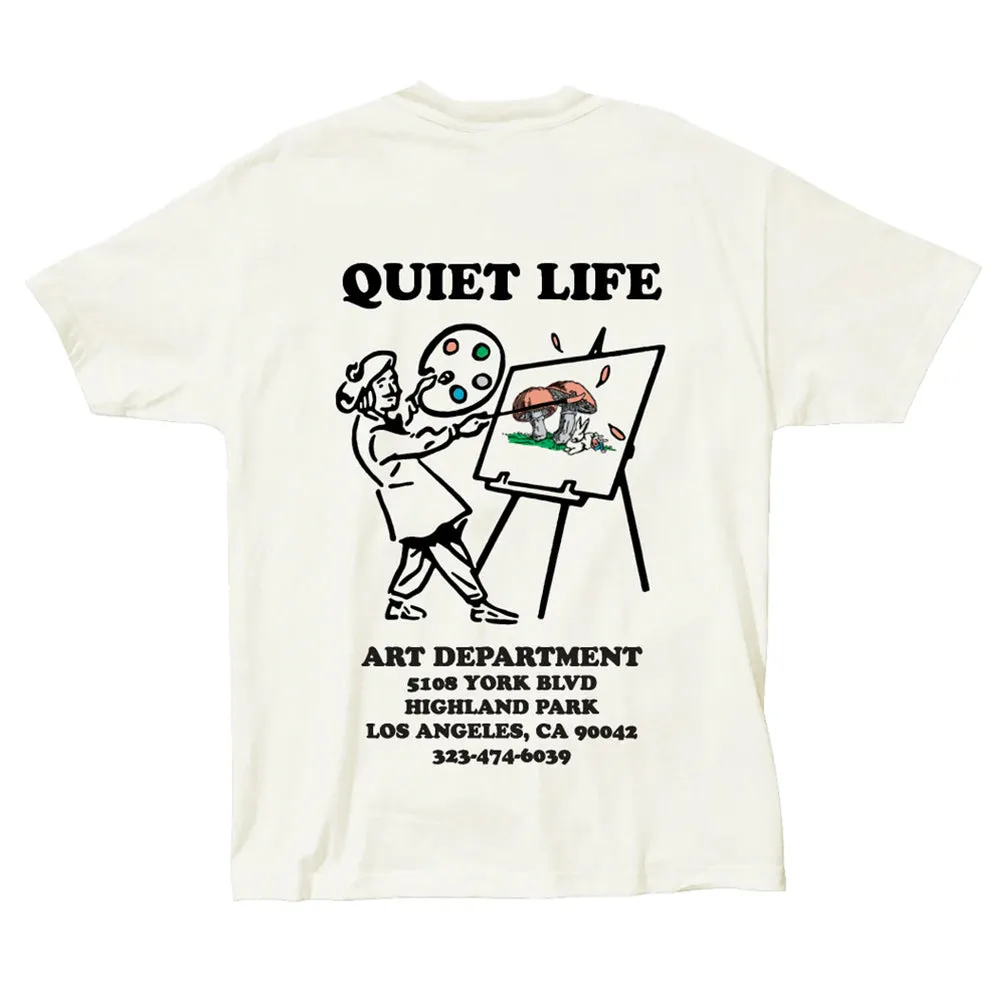 THE QUIET LIFE ART DEPARTMENT TEE // CREAM