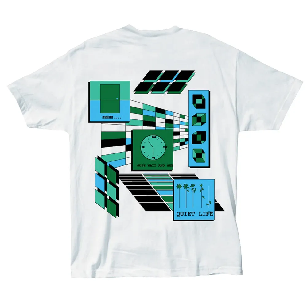 THE QUIET LIFE WAIT & SEE TEE // WHITE