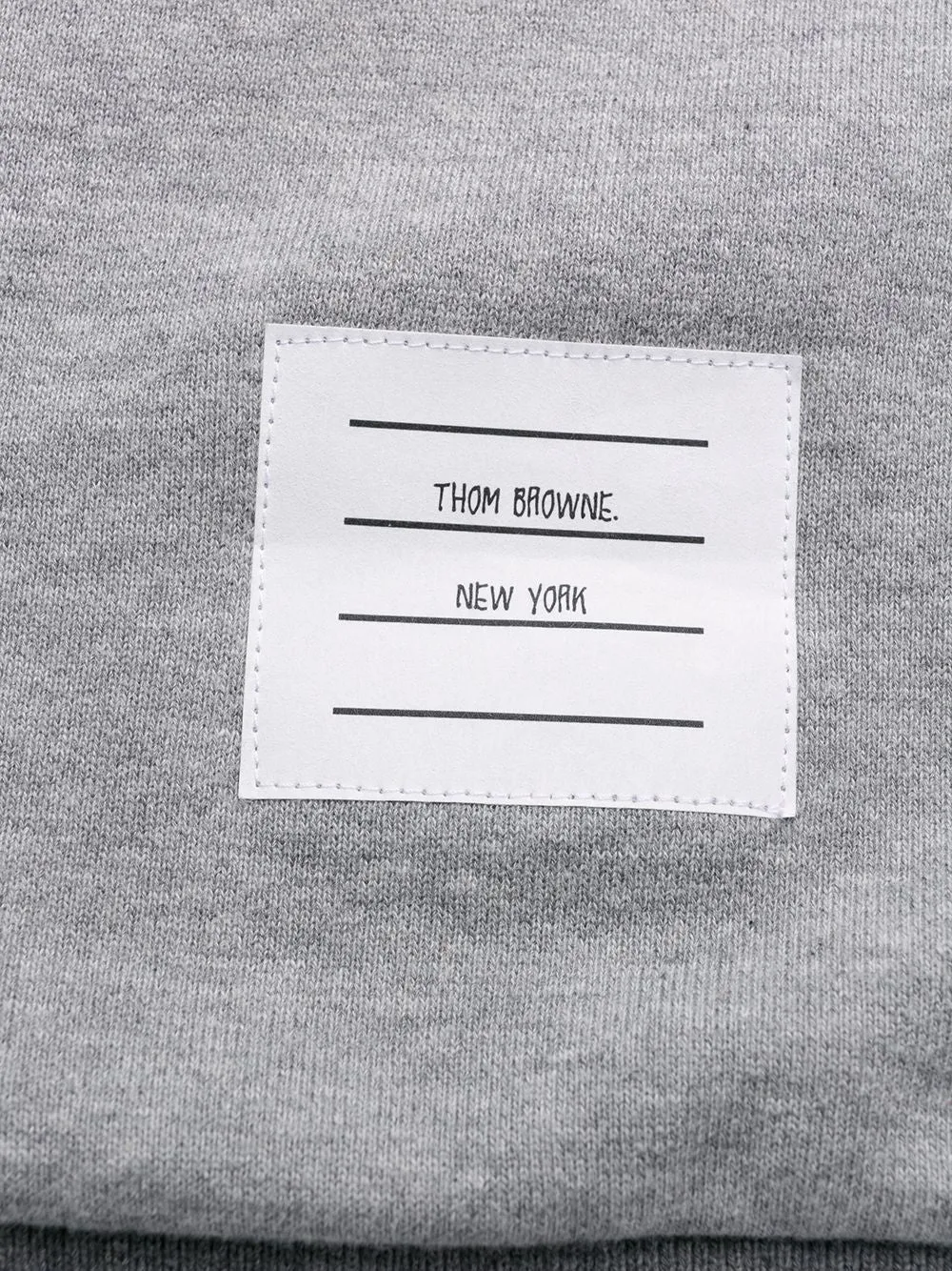 THOM BROWNE - Women Pullovee Sweatshirt W/ Engineered 4 Bar In Funmix Classic Loopback